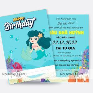 Thiệp nàng tiên cá